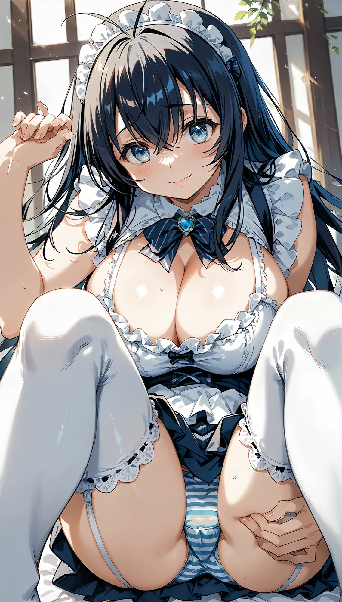 サンプル画像1:縞パン コレクション Vol.3(む〜ん☆ないと) [d_466599]