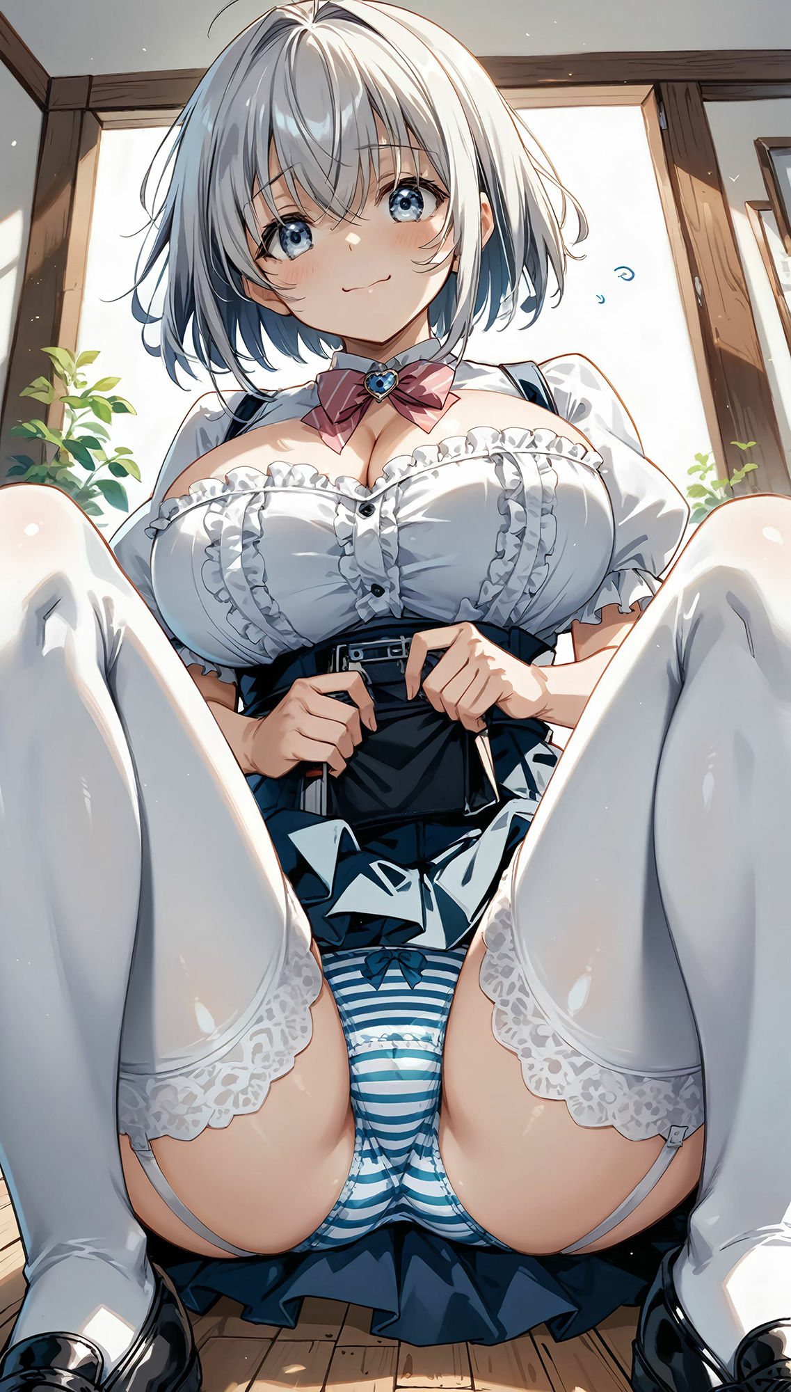 サンプル画像2:縞パン コレクション Vol.3(む〜ん☆ないと) [d_466599]