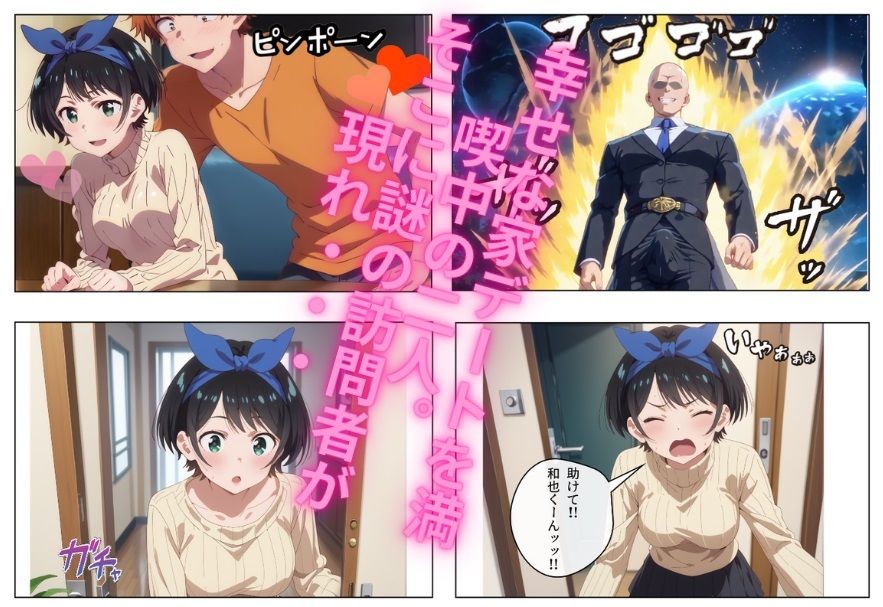 サンプル画像1:瑠〇は絶対に俺が寝取る！ 〜元気いっぱいでグイグイ来るメンヘラ巨乳J〇は 俺のもの〜(寝取り工房) [d_466607]