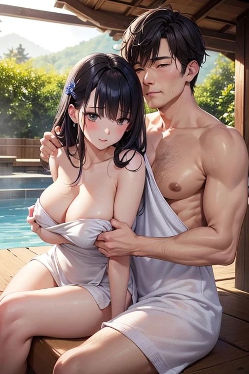 サンプル画像2:ドスケベな人妻とおとまり温泉旅行1(LOVEdream) [d_466646]