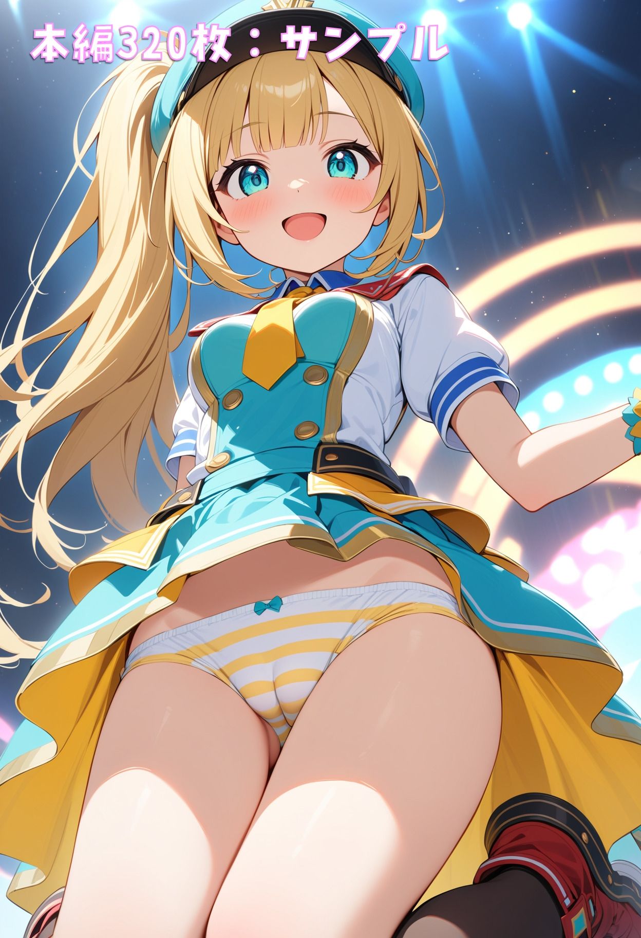 サンプル画像3:パンチラアイドル！新絵柄版(ぱんつ工房) [d_466677]