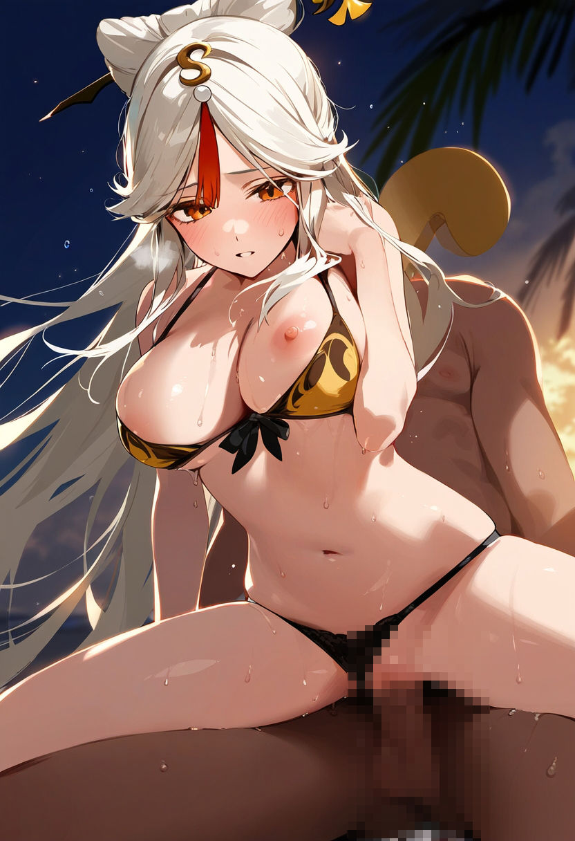 サンプル画像4:原◯ 凝◯高解像度水着＋着物＋制服グラビア画像集(ぱーぷるびーとすたじお) [d_466713]