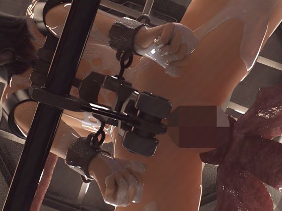 サンプル画像2:白濁ぶっかけ触手の拘束強●潮吹き(Hinano) [d_466771]