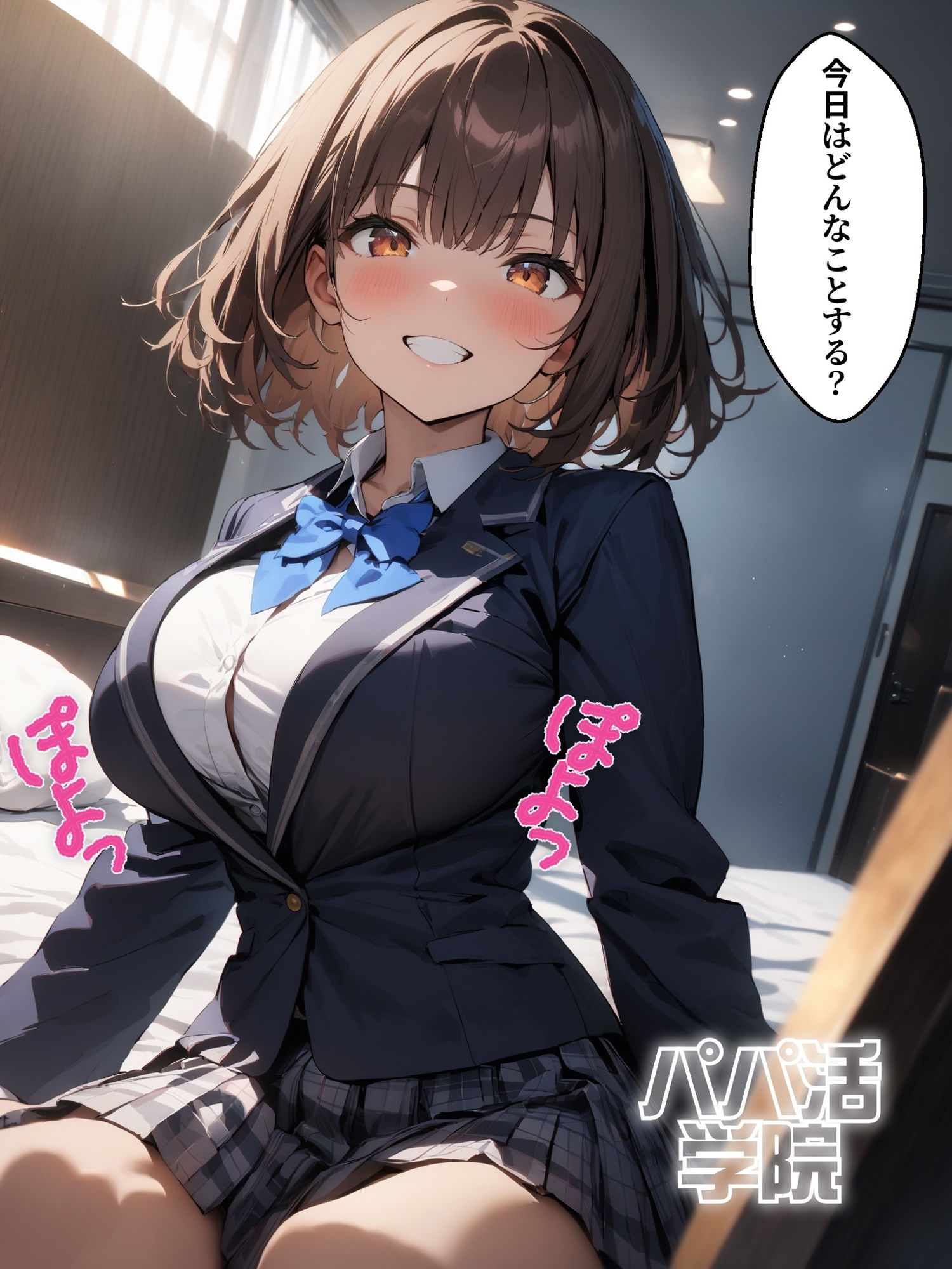 サンプル画像5:パパ活学院 Extra 制服ブレザー編(はつゆき) [d_466911]