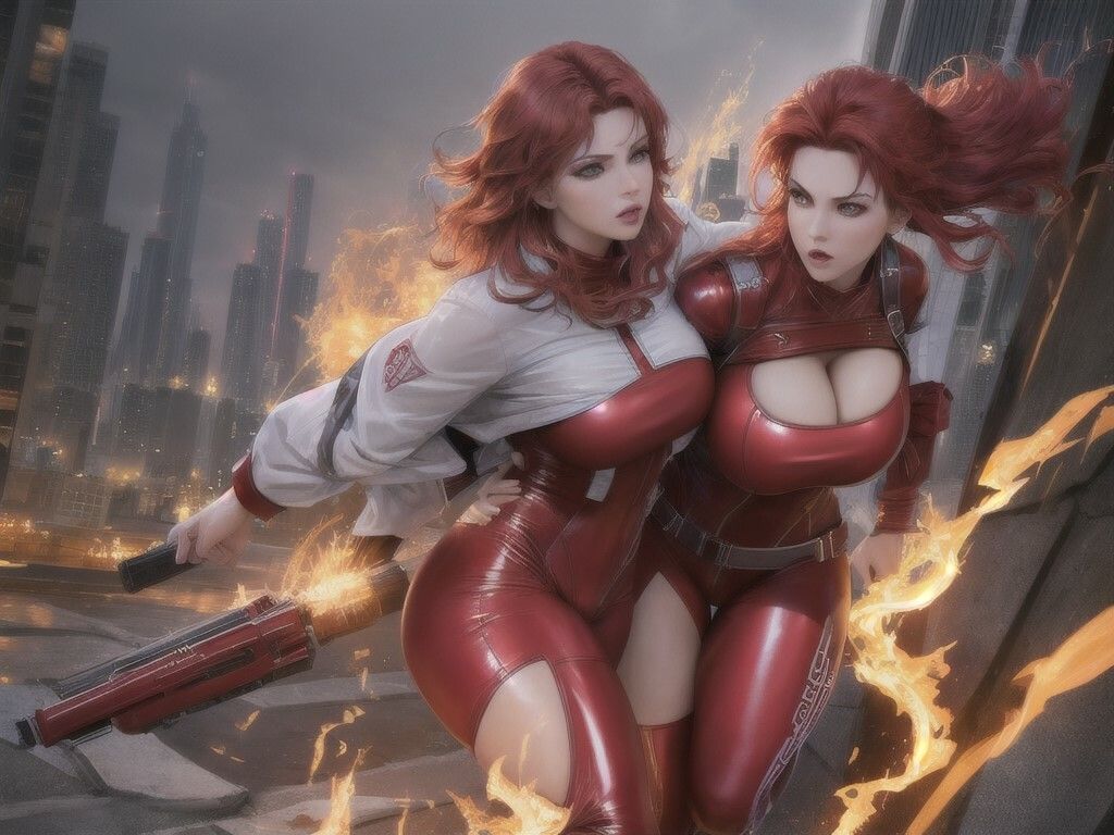 サンプル画像1:スーパーヒロイン特報 第6集(DA Fantasy) [d_466993]