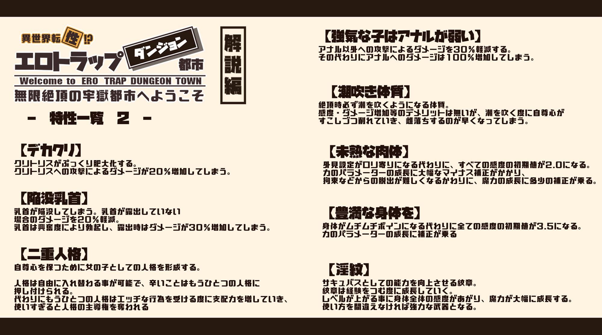 サンプル画像4:【CG集＋おほ声ボイス＋マゾシチュボイス動画】異世界転【性】エロトラップダンジョンタウン-無限絶頂の牢獄都市へようこそ-（1）(黒月商会) [d_467029]