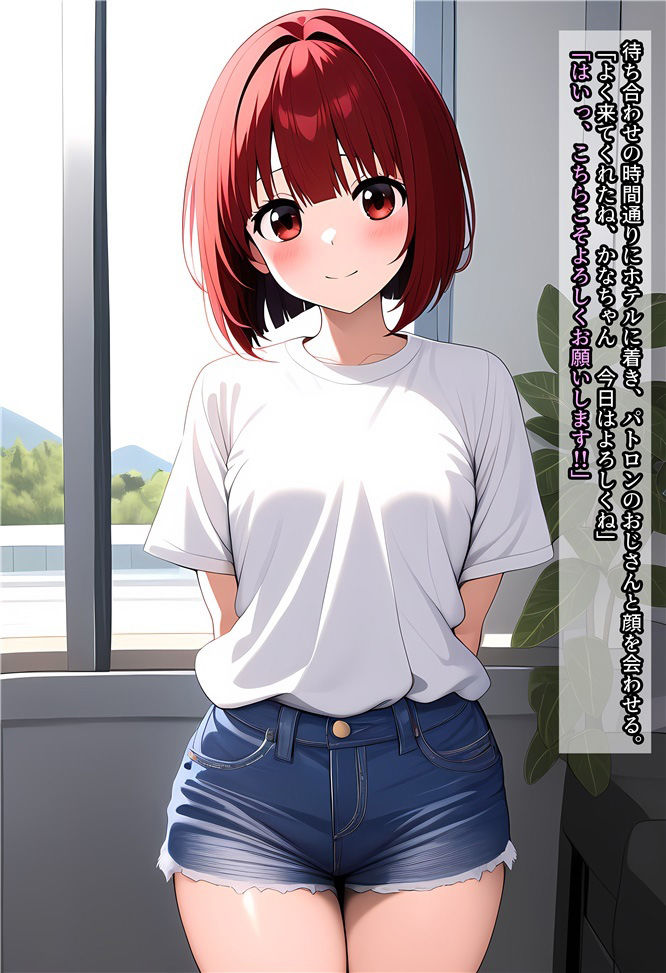 かなちゃん 白ビキニでえっちな営業のサンプル画像 6