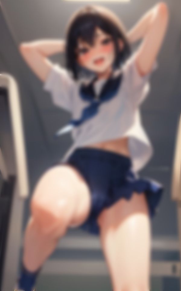 サンプル画像4:下にブルマはいてるから恥ずかしくないもんVOL.1(panpanyama＋3D) [d_467053]