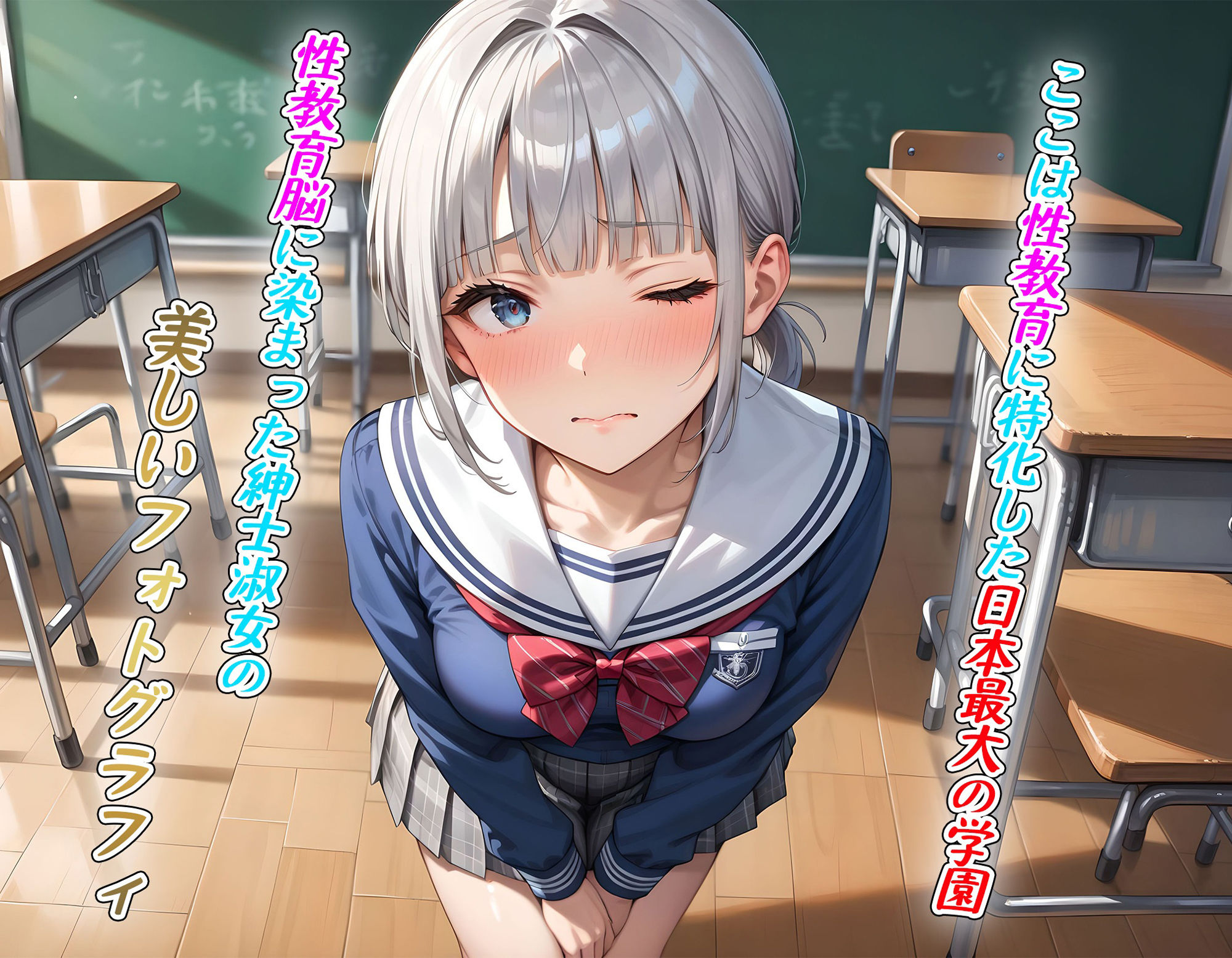 サンプル画像2:私立性育特化学園〜ホームルーム〜(べりーべいん) [d_467068]