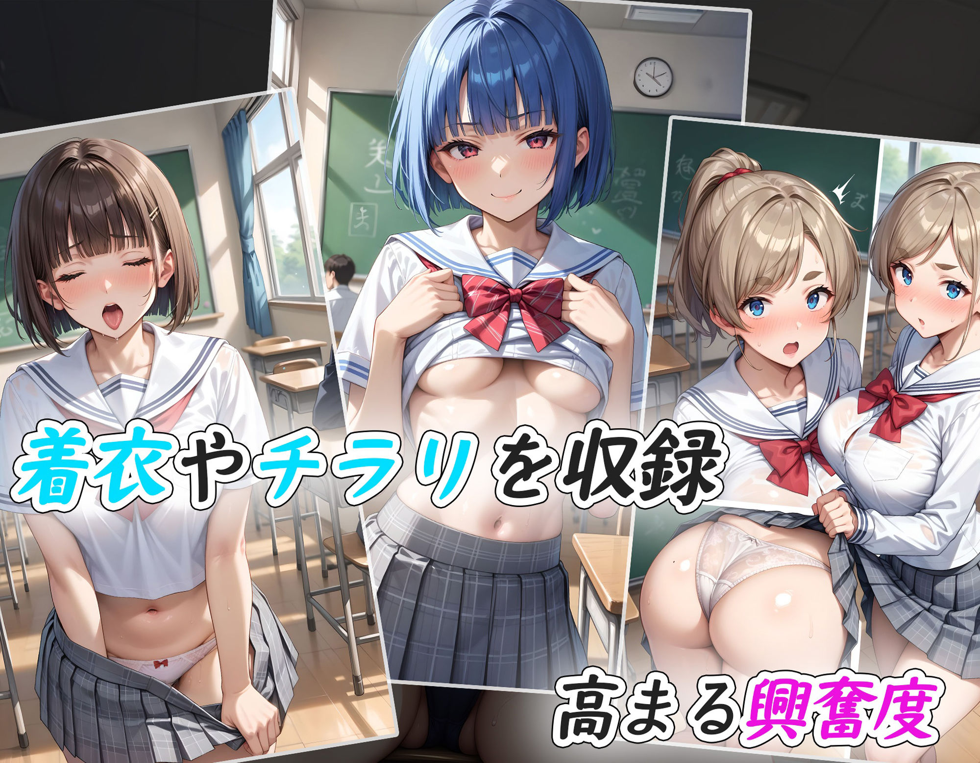 サンプル画像4:私立性育特化学園〜ホームルーム〜(べりーべいん) [d_467068]