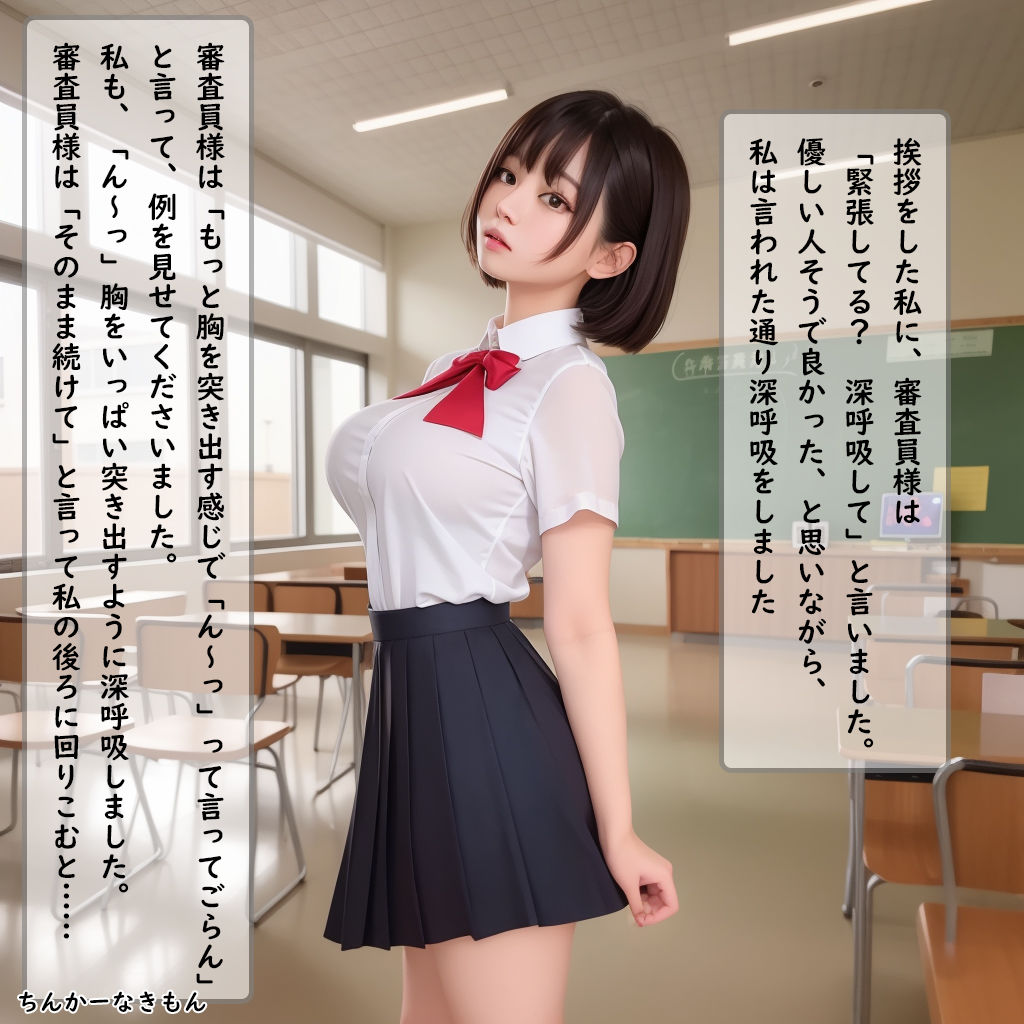 サンプル画像3:〇校の格付け審査員に性接待させられるJK達(ちんかーなきもん) [d_467083]