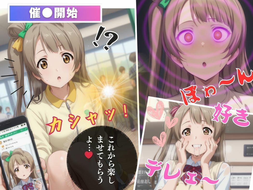 サンプル画像6:アプリの甘い罠(無限ガチャ回し隊) [d_467130]