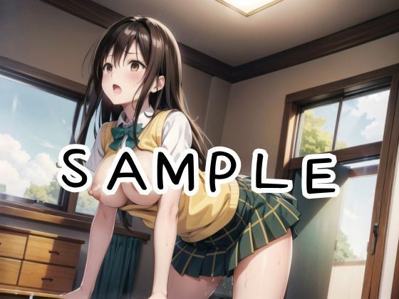 サンプル画像2:催●にかけられてハレンチポーズで大絶頂しちゃう古○川さん(ぽんぽこパンツ) [d_467144]