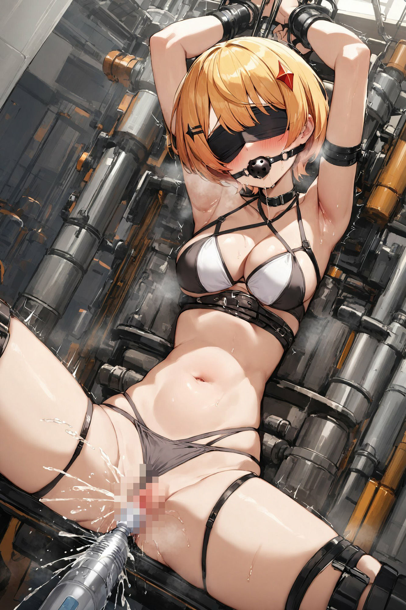 サンプル画像6:完全固定強●絶頂責め〜夜空メル編〜(えるごらぼ) [d_467171]