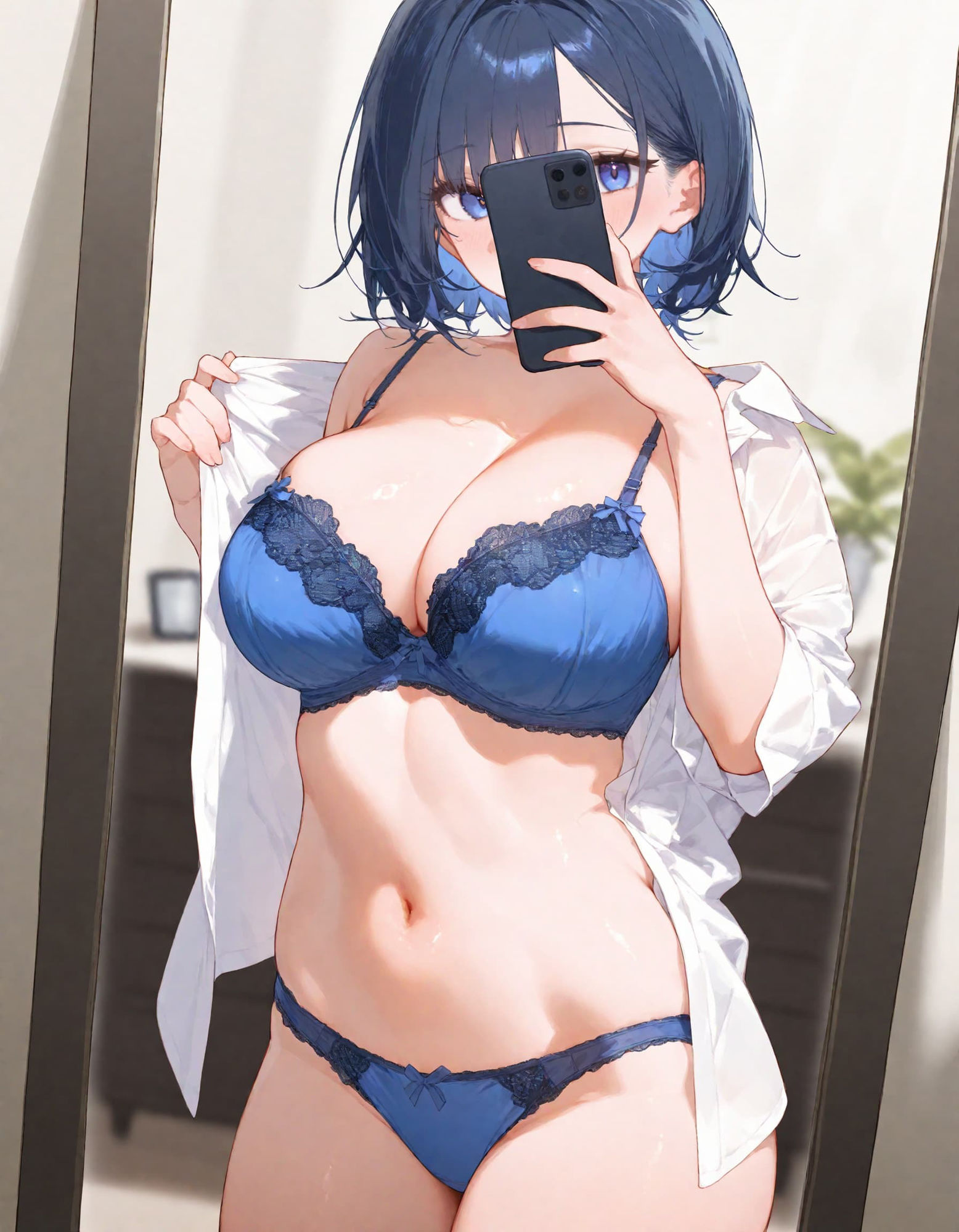 サンプル画像2:下着自撮りは女子の嗜み【No1】(アトリエみなめ) [d_467181]