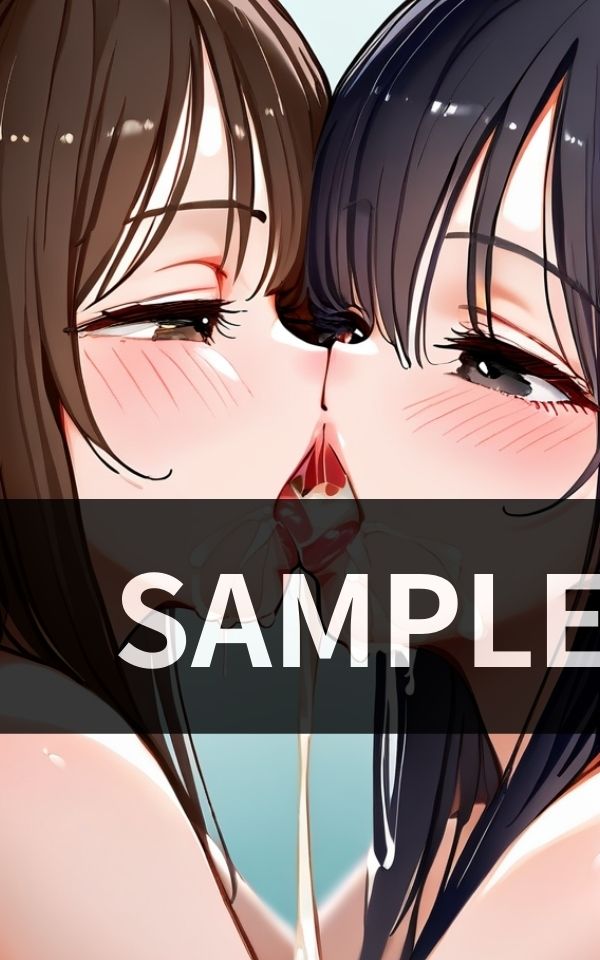 サンプル画像2:ザーメンレズキス図鑑(苺一エロ) [d_467188]