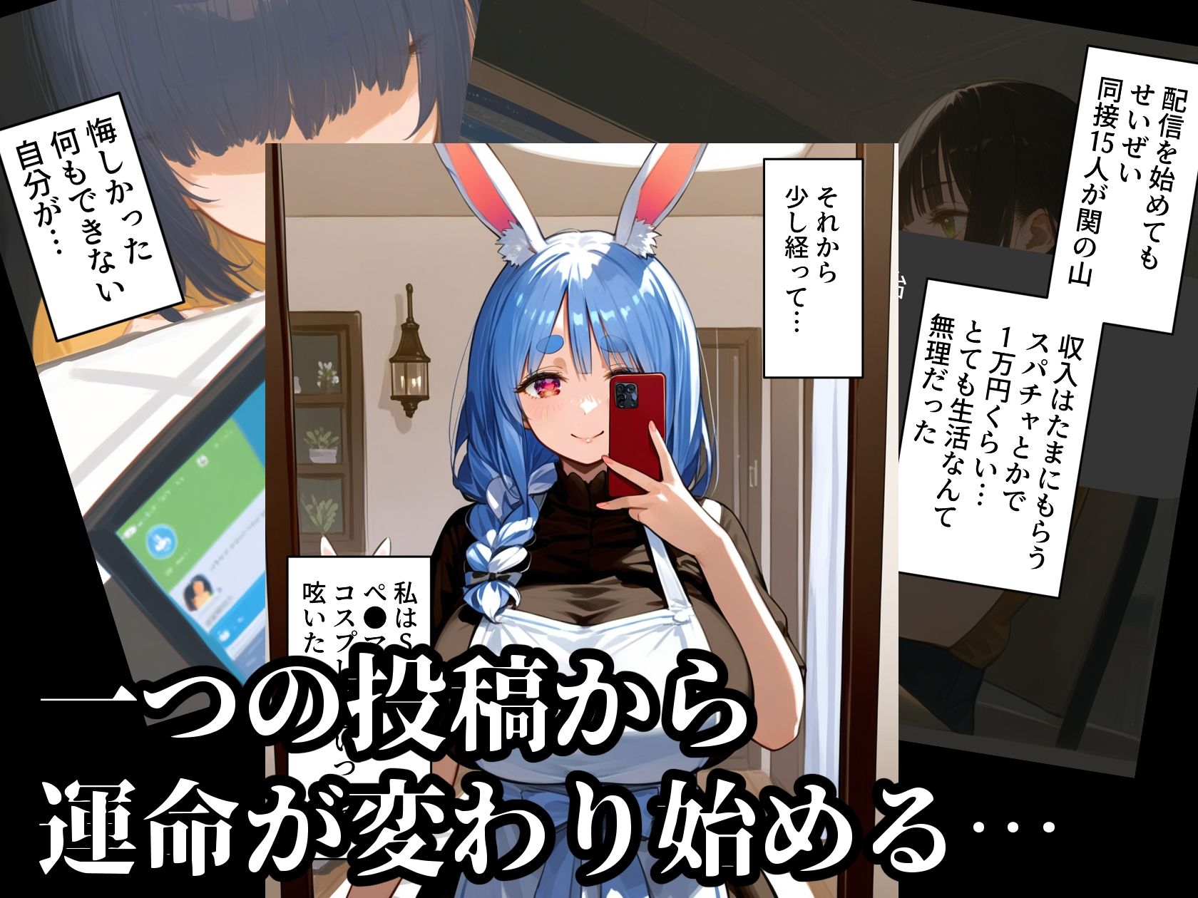 サンプル画像2:【パパ活乱交】人妻コスプレ道〜私が選んだ選択〜【ぺ●らママ】(レトロンズ★カンパニー) [d_467200]