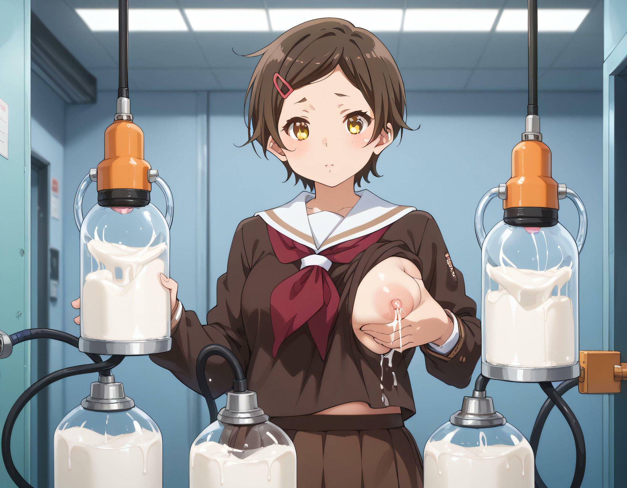 サンプル画像4:乳のある暮らし(クリムゾンリフト) [d_467236]