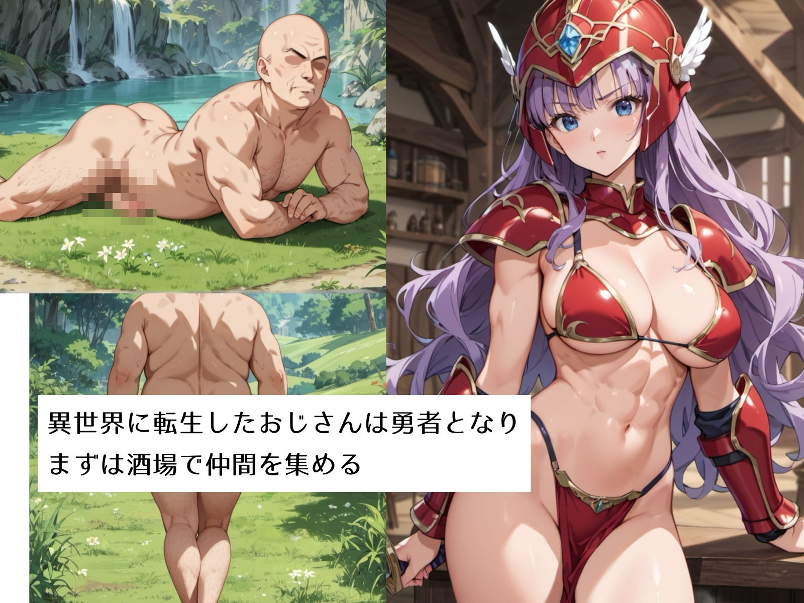 サンプル画像1:おじさんクエストHするだけで世界を救ってみた(チョコラッテ) [d_467303]