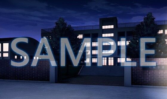 サンプル画像3:【背景素材】学園 外観（6052_bg01）【時間差分あり】(XERO) [d_467487]