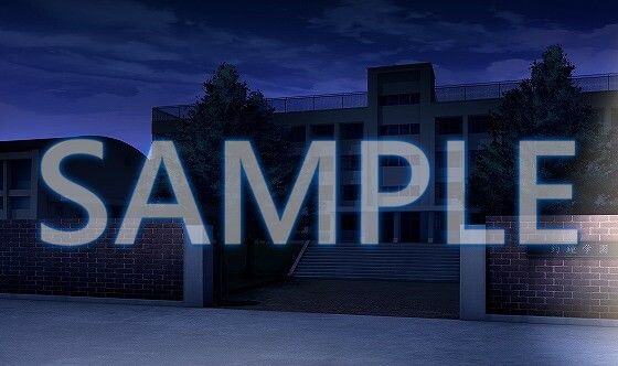 サンプル画像4:【背景素材】学園 外観（6052_bg01）【時間差分あり】(XERO) [d_467487]
