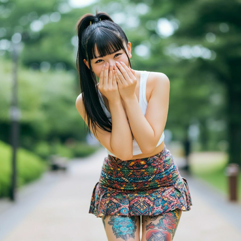 サンプル画像6:タトゥー・刺青｜撮影現場に来たワケあり女(もう限界) [d_467518]