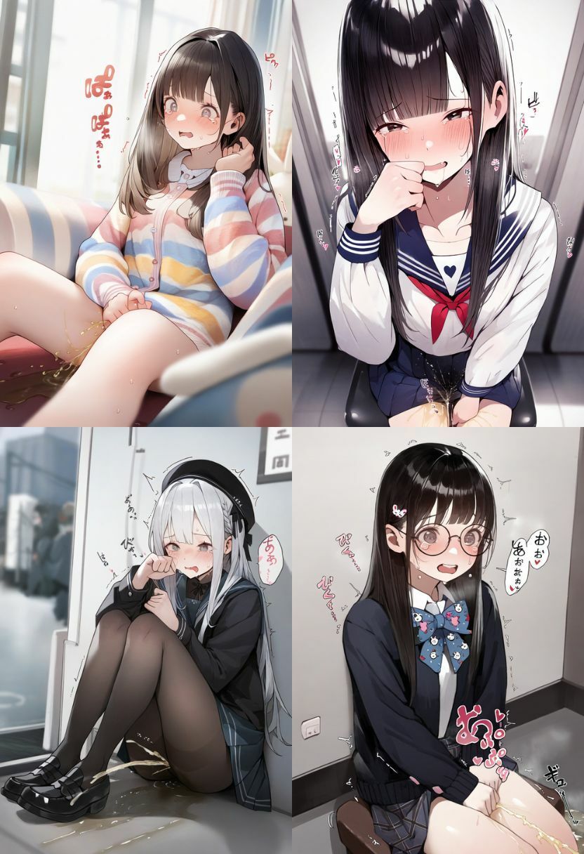 サンプル画像3:おしっこ・お漏らし少女［446枚］(猫にマタタビ) [d_467649]