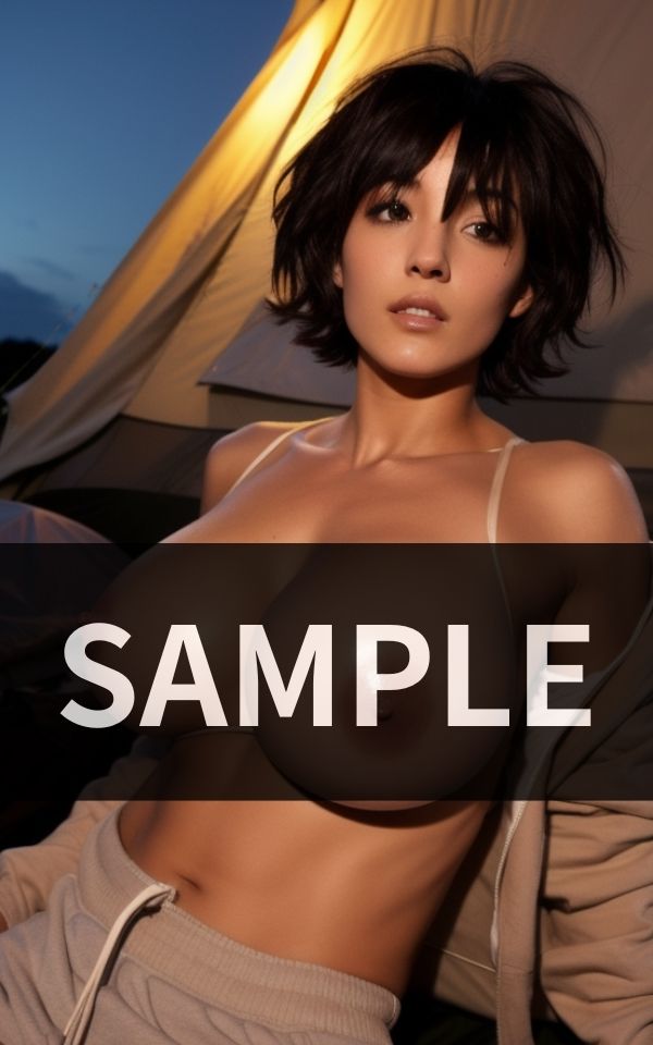 サンプル画像5:グループキャンプ乱交サークル(ラブジューサー) [d_467685]