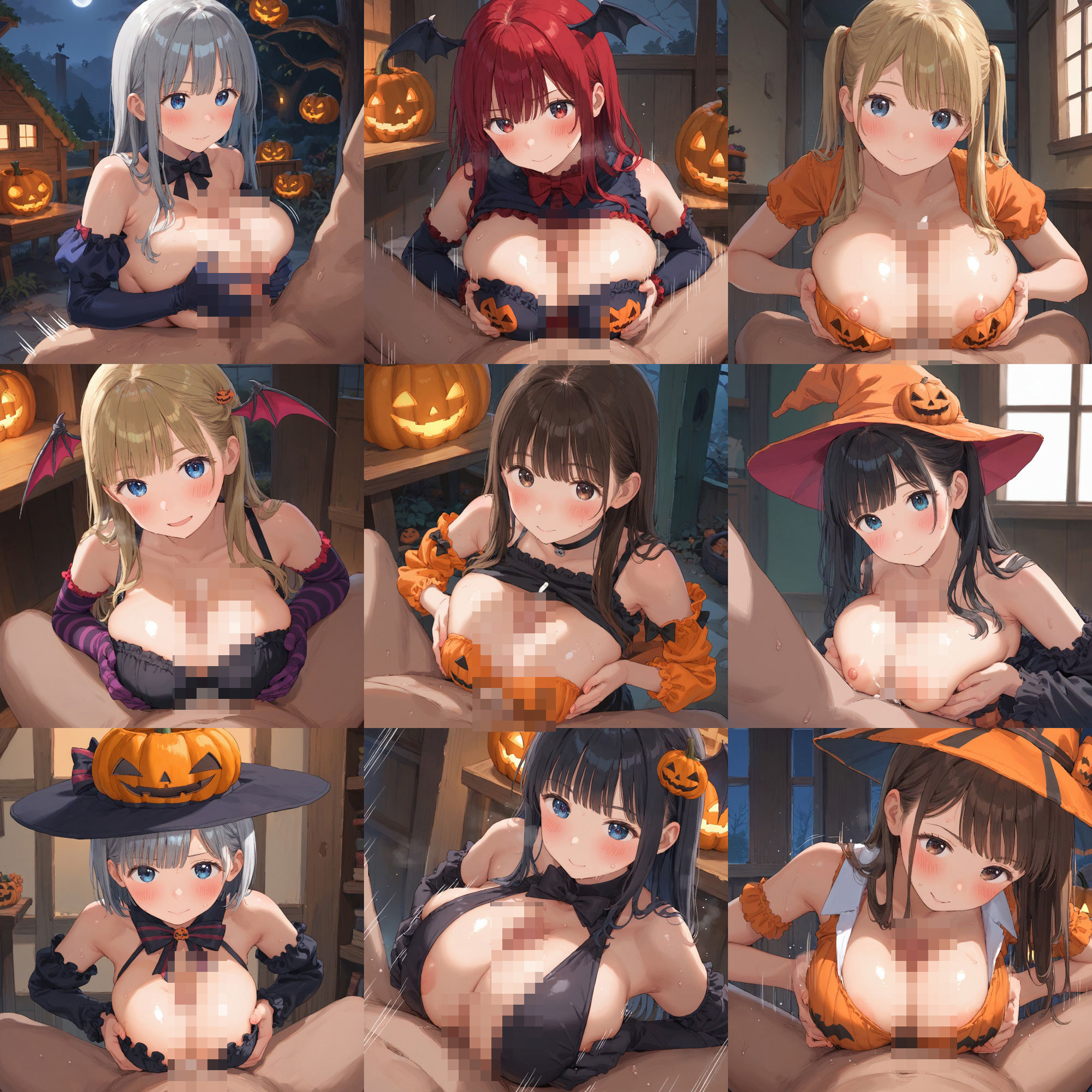 サンプル画像3:ハロウィン仮装少女と楽しむプライベートSEX♪(にゃんはっぴー) [d_467692]