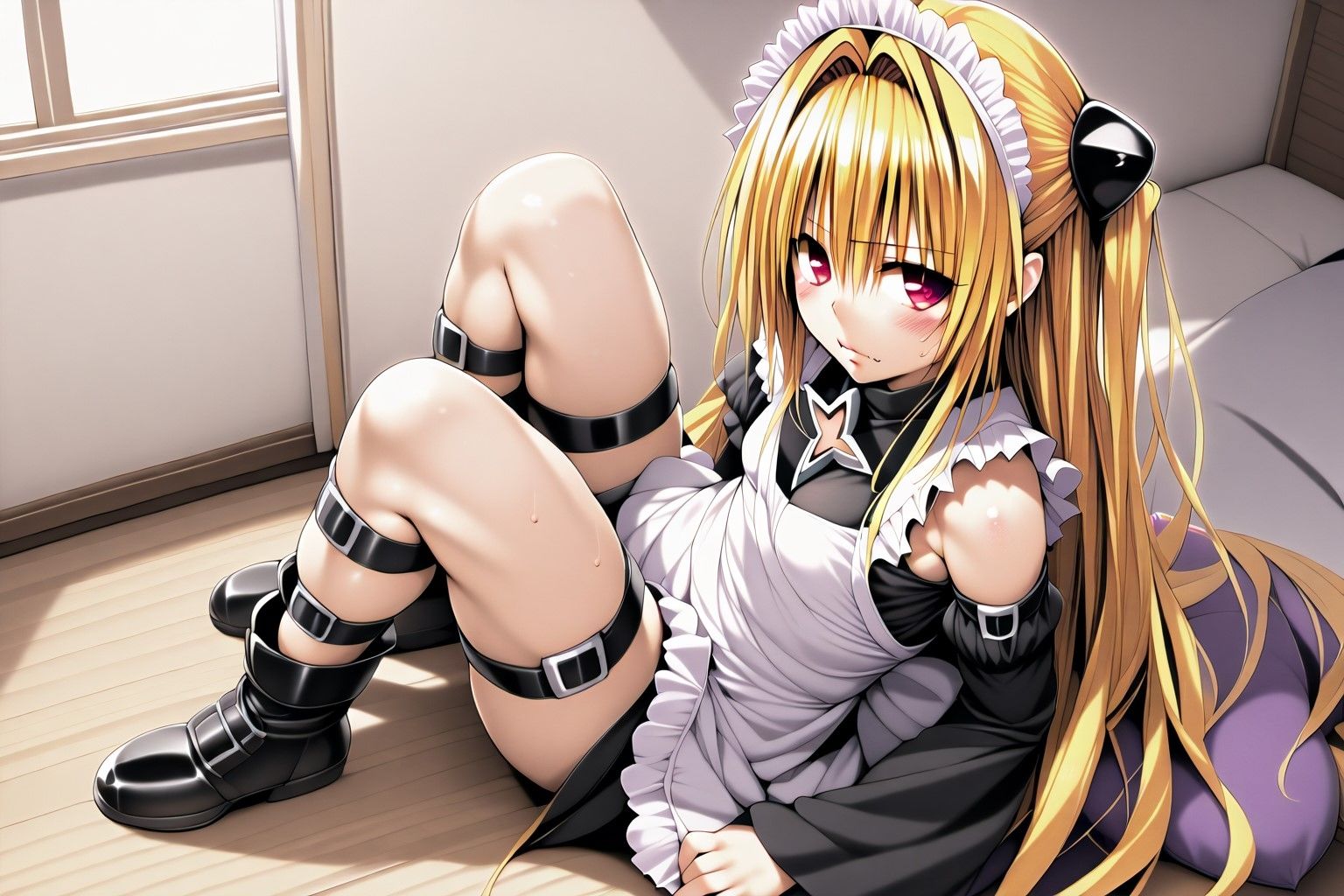 サンプル画像5:ToLOV〇るヒロインズおじさん大好き御奉仕メイド(味玉ラーメン) [d_467707]