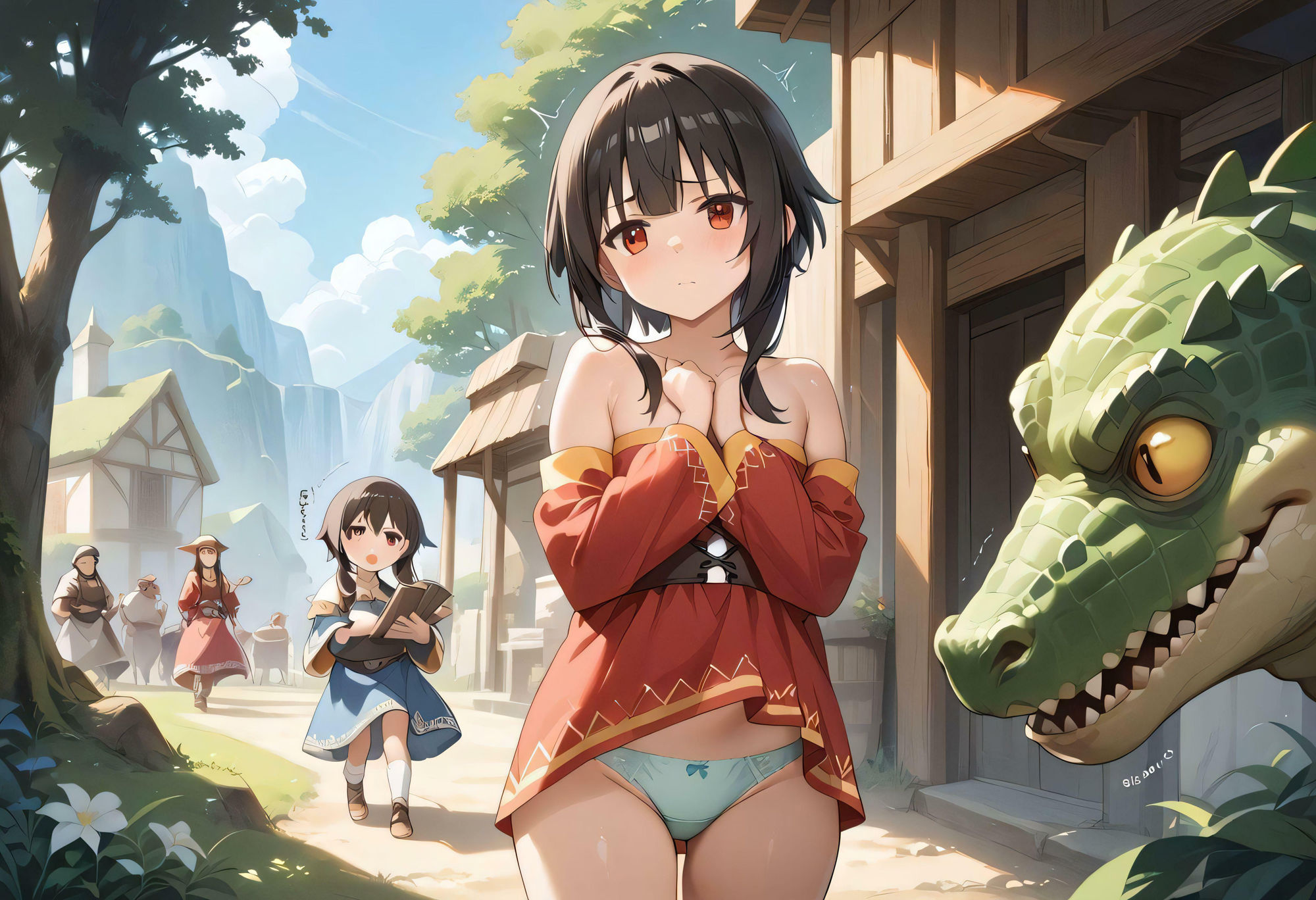 サンプル画像2:身体を開いて(ネオンギア) [d_467752]