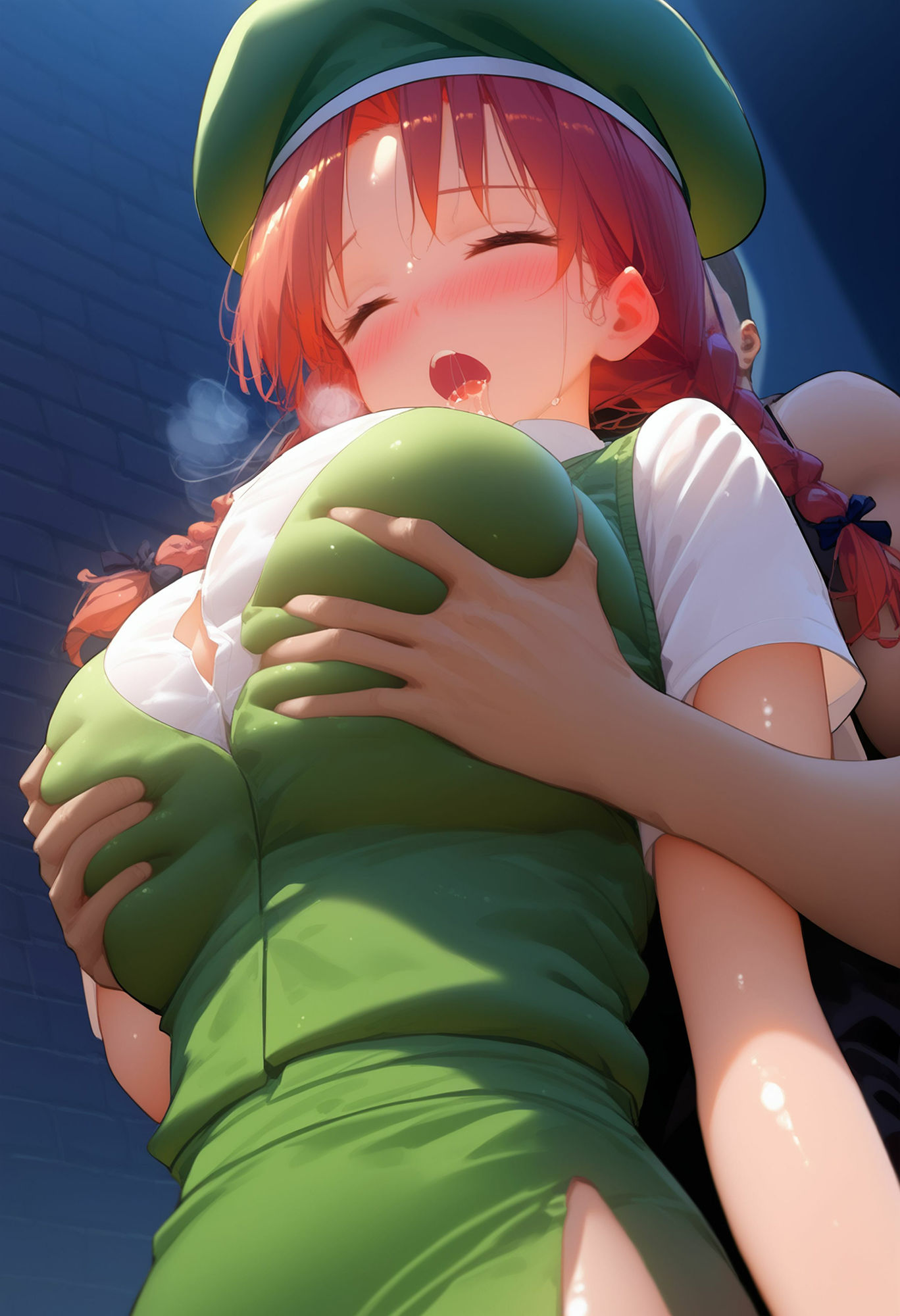 サンプル画像2:美鈴 – 門番が居眠り中なのでイタズラ(777zz) [d_467758]