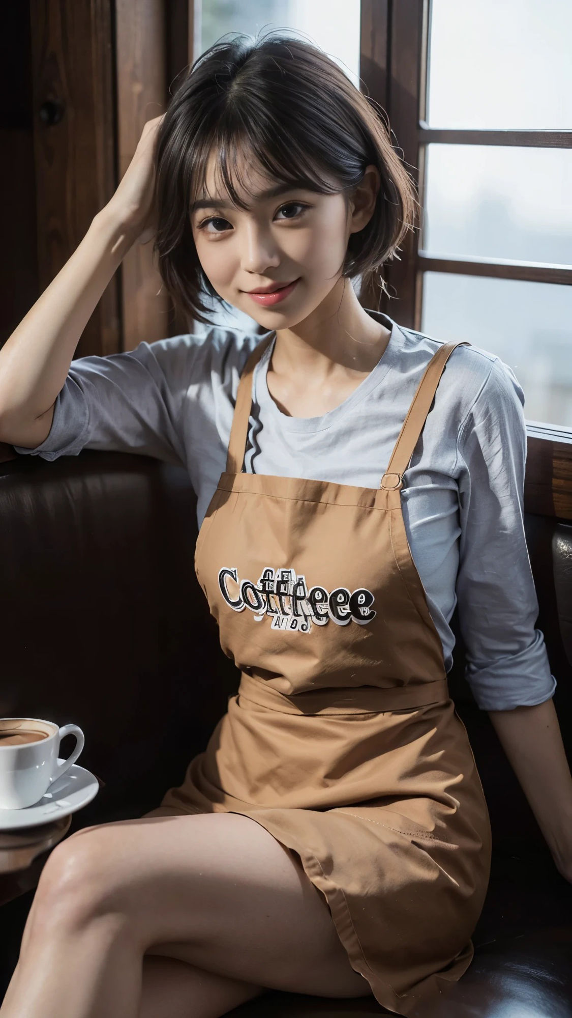 サンプル画像3:【82枚】スケスケ透視カメラでカフェ店員を撮影した結果【ウェイトレス店内編】ボーイッシュなあの子も、ロングヘアの子、 ショートボブの子も、巨乳も、美乳も、貧乳も、ちっぱいも 陰毛ある子もみんな丸見え【妄想実現】(AI GAL 24) [d_467774]