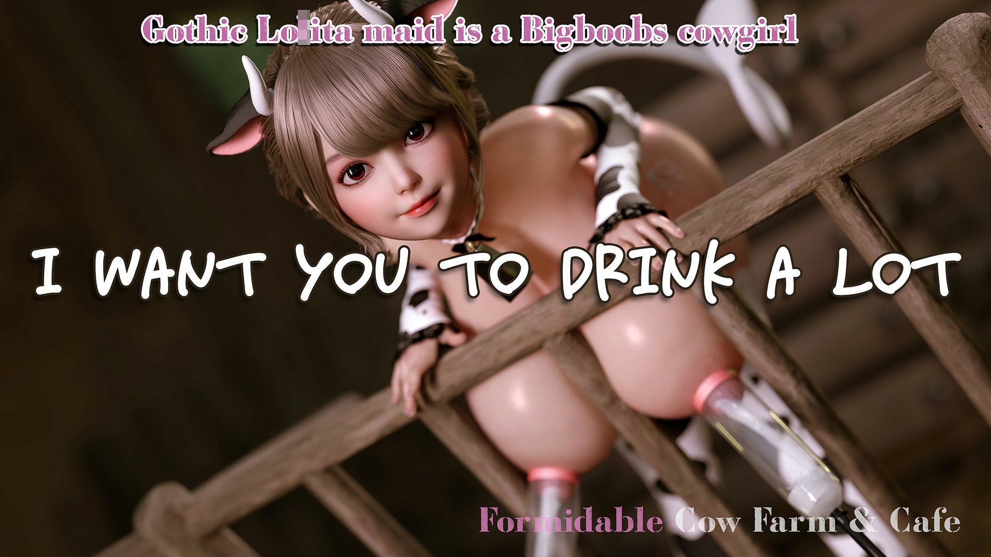 サンプル画像3:ゴスロリメイドは爆乳牛娘1(YHP) [d_467777]