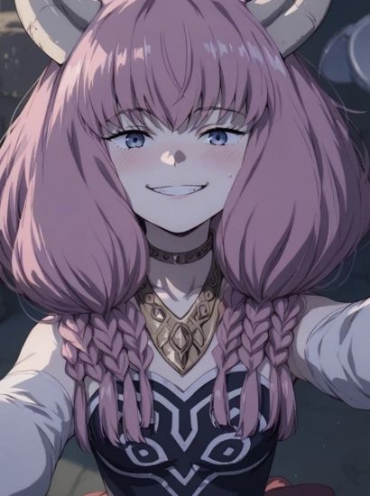 サンプル画像1:葬送のフリーレンの断頭台のアウラから送られてきた自撮り写真(自撮りサークル  イカスミ工房) [d_467818]