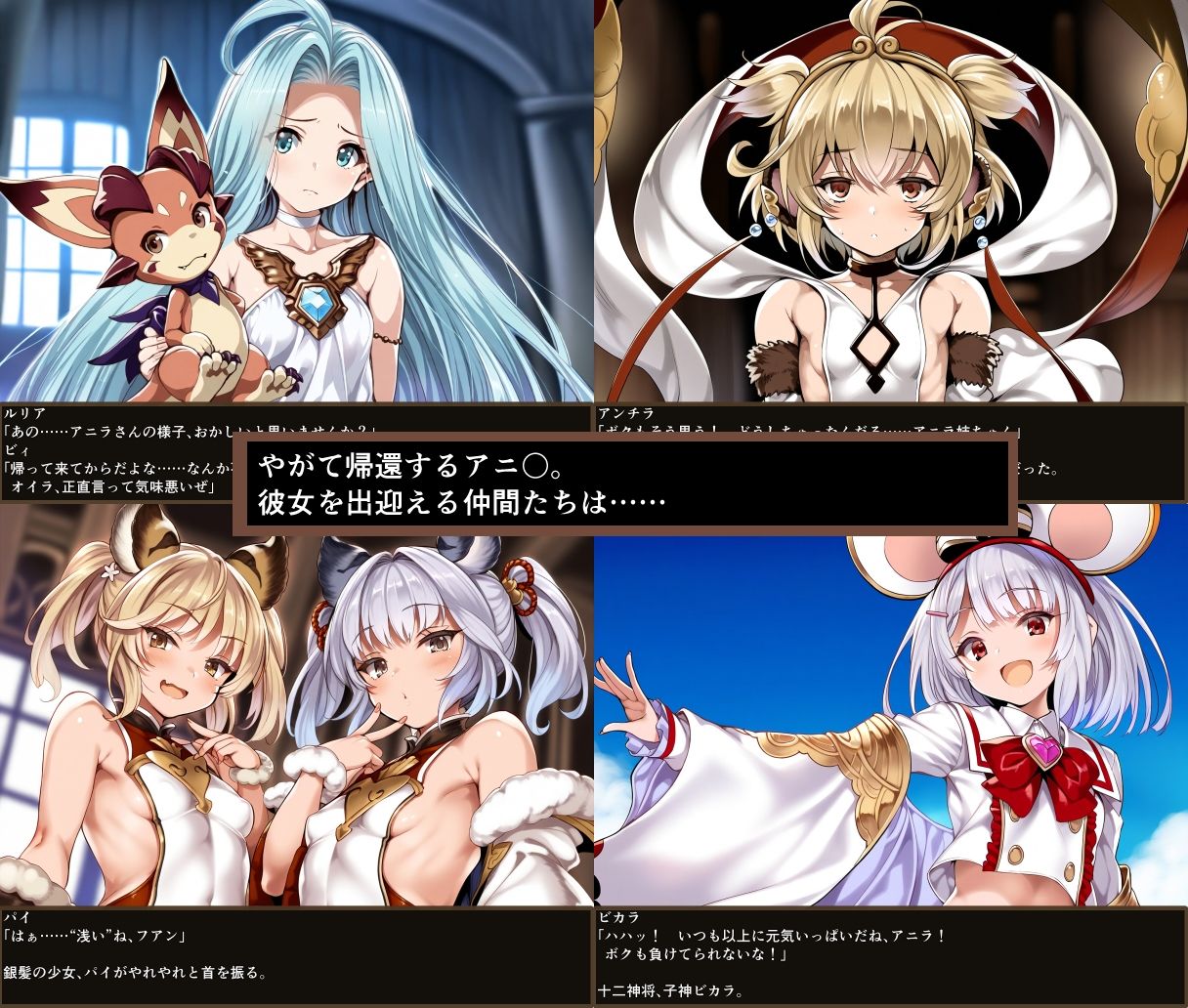 サンプル画像4:団長のことが大好きなア〇ラが寝取られて淫乱メスドラフになって帰って来たけどイチャラブ交尾して幸せにした話(NTRても純愛) [d_467857]