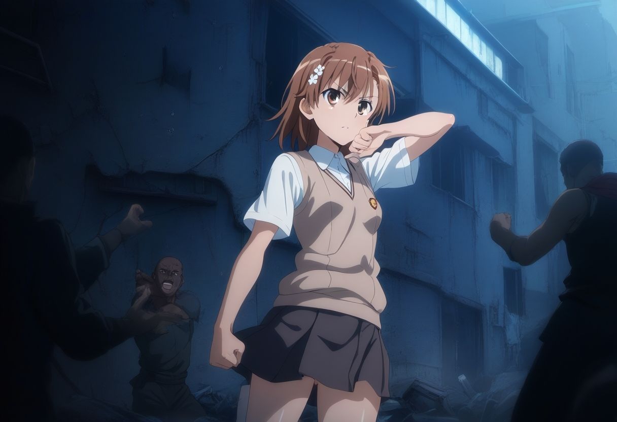 サンプル画像2:御○美琴 スキルアウトに敗北ゲームオーバー(タカーノ) [d_467961]