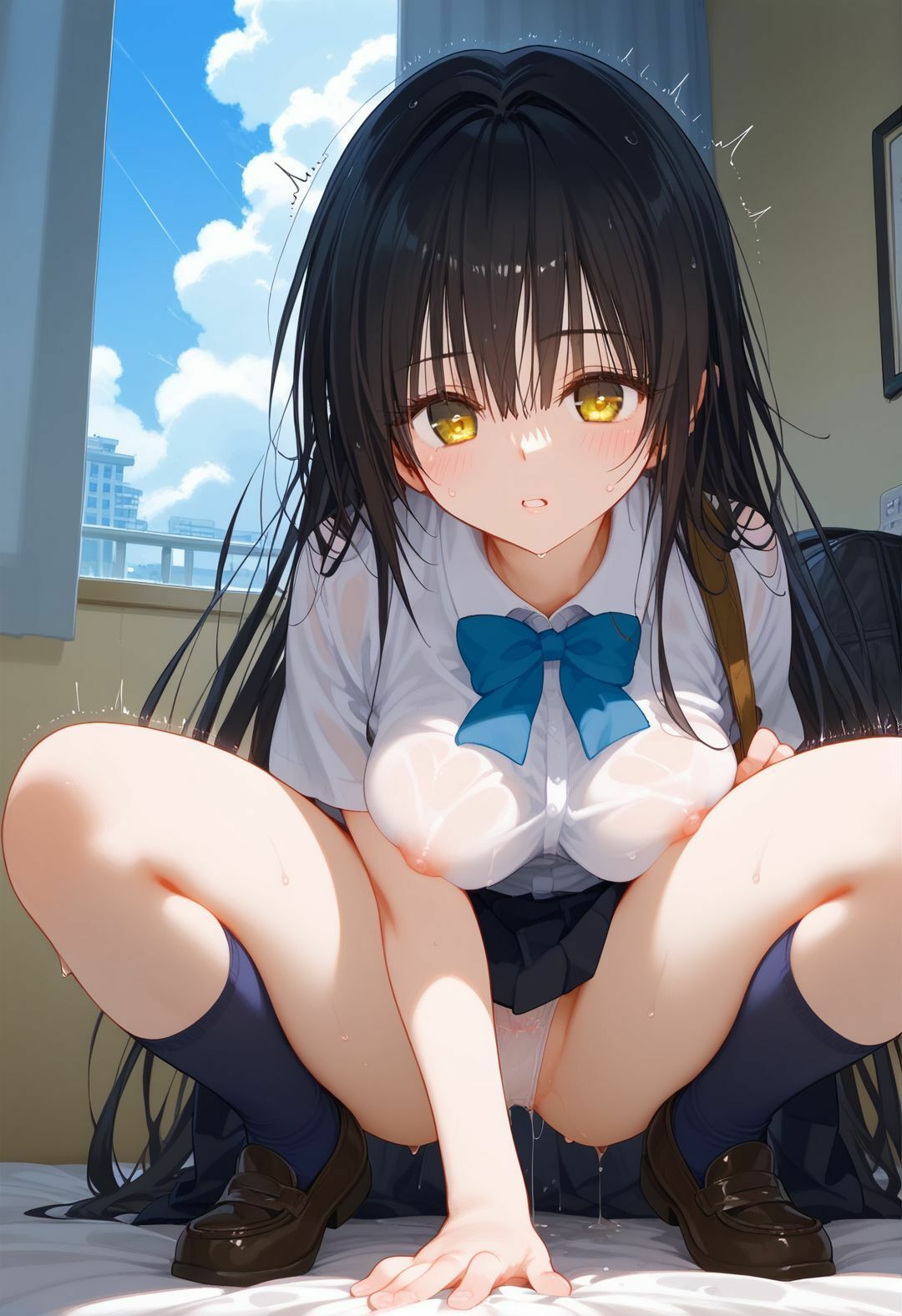 サンプル画像2:古●川唯は唯の雌(おもち屋) [d_468055]