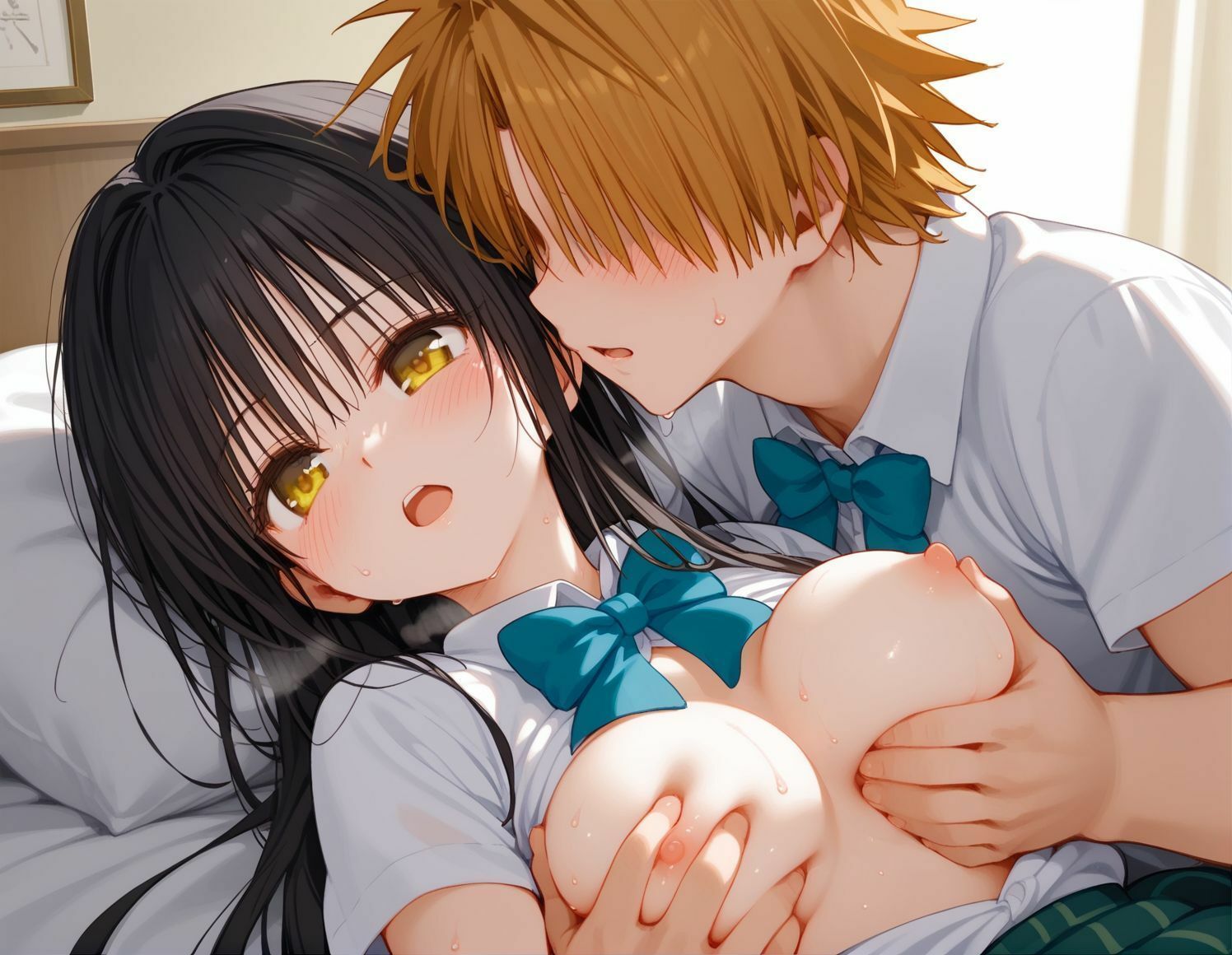 サンプル画像6:古●川唯は唯の雌(おもち屋) [d_468055]