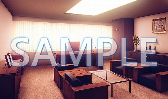 サンプル画像2:【背景素材】理事長室（6069_bg07）【時間差分あり】(XERO) [d_468095]