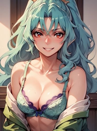 サンプル画像2:月が導く異世界道中の巴から送られてきた自撮り写真(自撮りサークル  イカスミ工房) [d_468137]