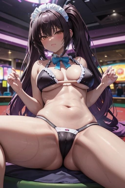 サンプル画像1:ビキニなメイド(なかなか) [d_468151]