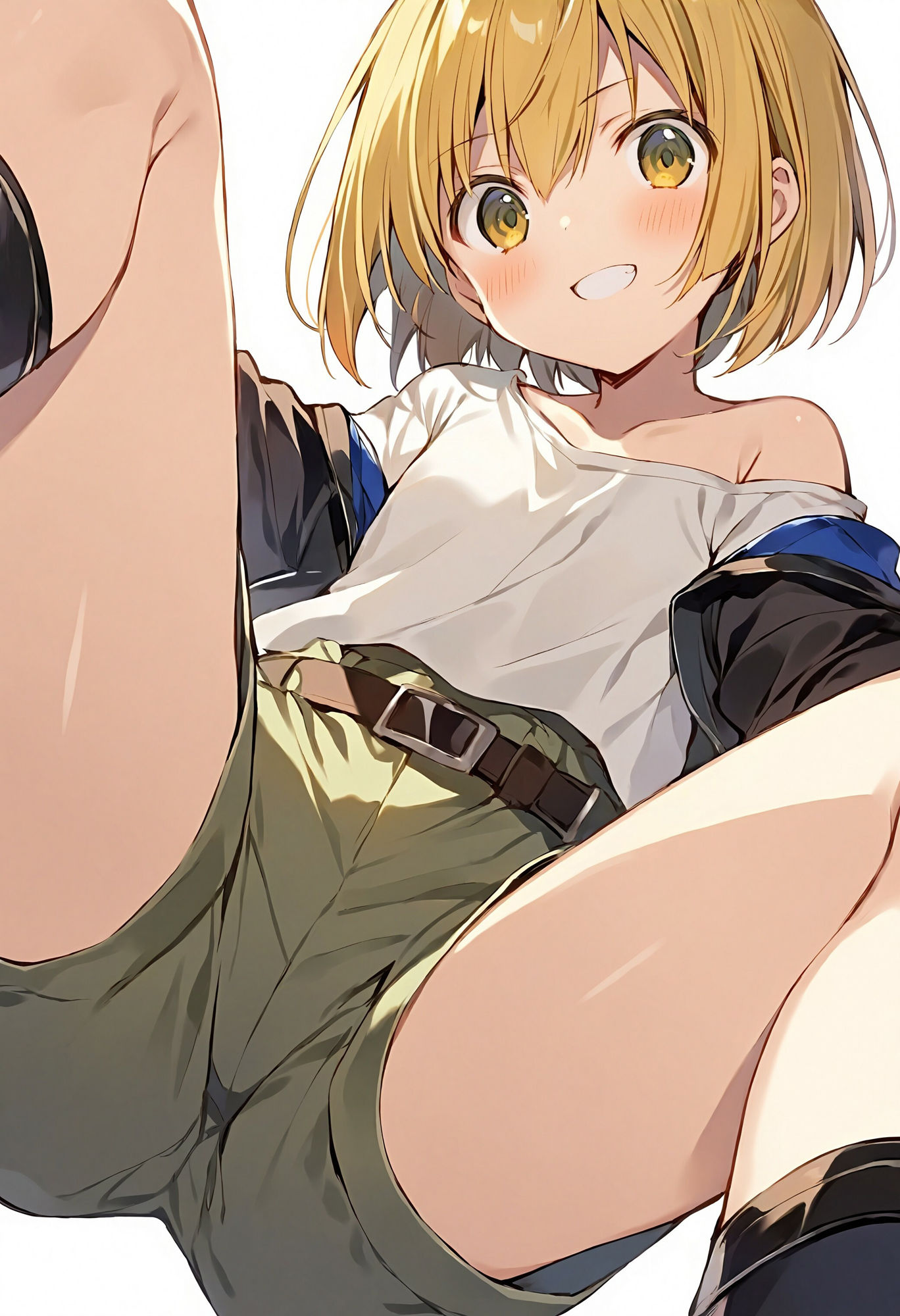 サンプル画像5:ショートパンツ少女を下から眺める(でのいず) [d_468231]