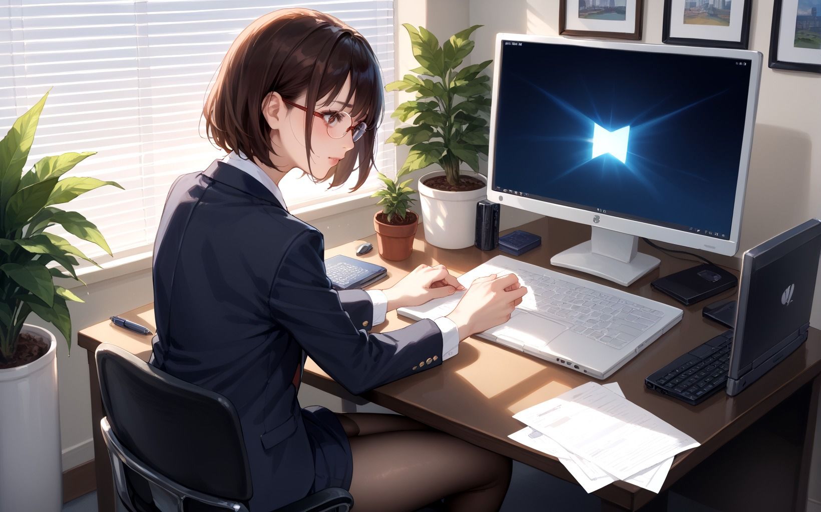 サンプル画像1:人妻鬼上司職権乱用し辱めセクハラ ラブラブNTR(デスピール) [d_468245]