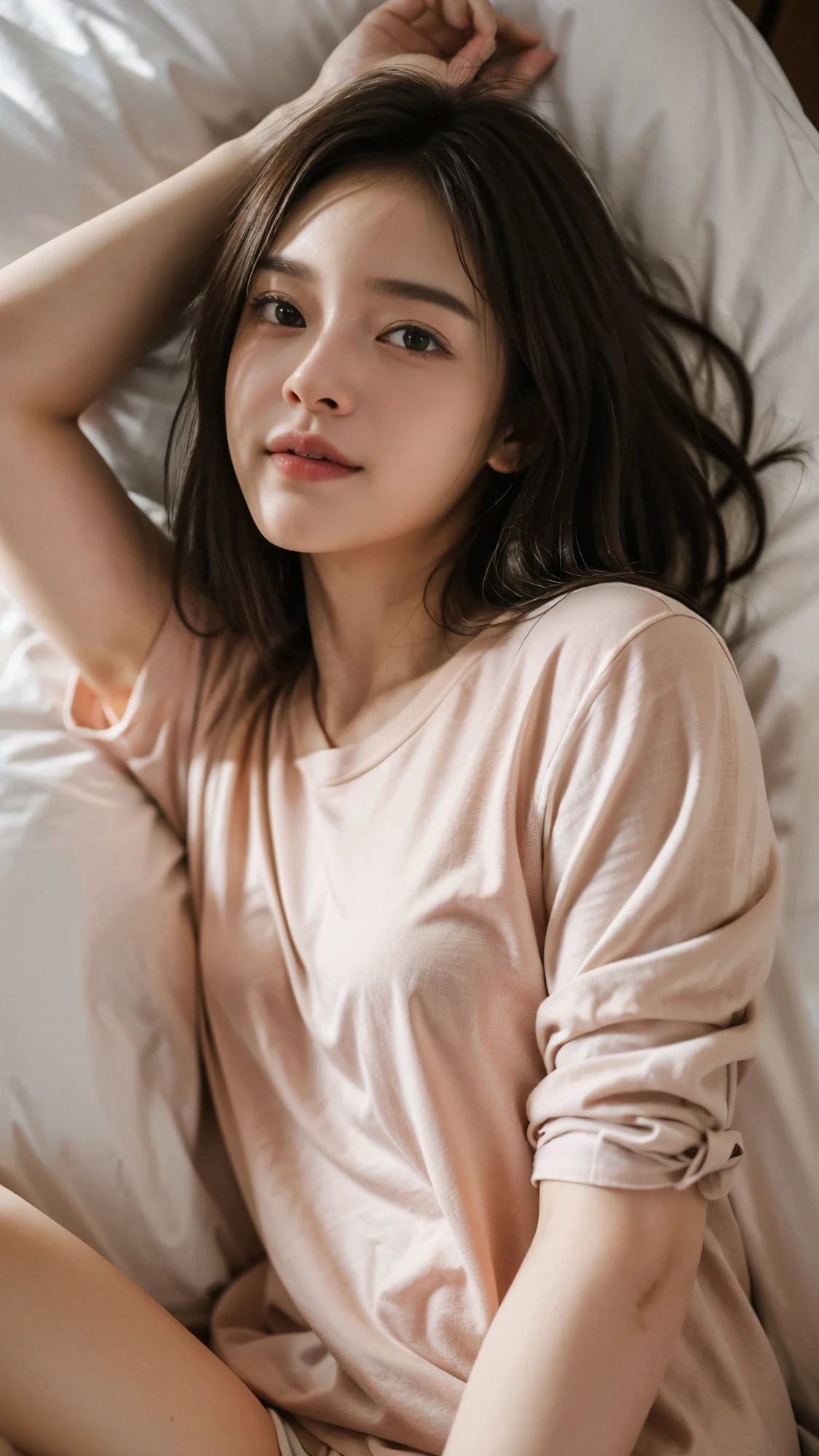 サンプル画像5:【50枚】スケスケ透視カメラでパジャマのモデルを撮影した結果【妄想実現】(AI GAL 24) [d_468256]