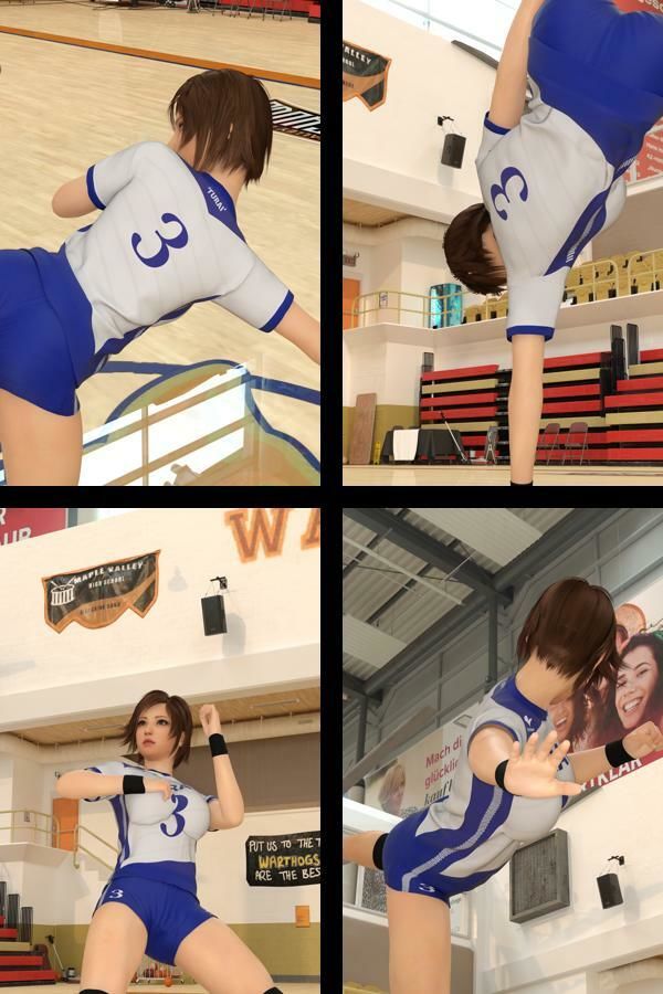 サンプル画像1:関西弁の女性格闘家Volley（バレー）-01(Ozone_Layer) [d_468295]