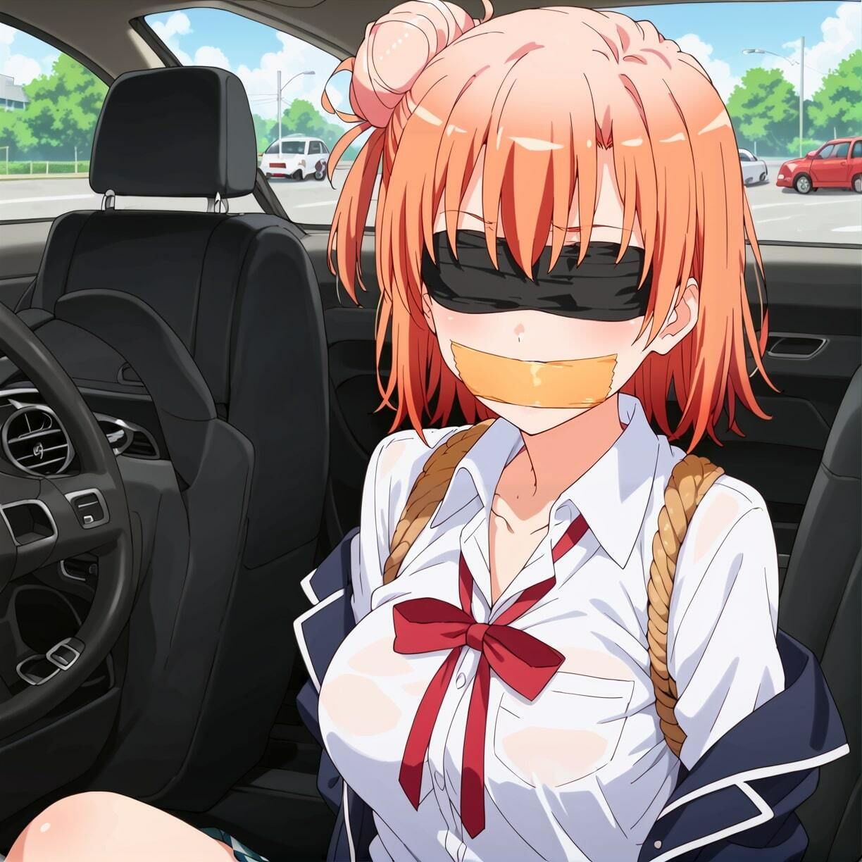 サンプル画像5:俺の結〇 〜肉便器NO.21 由比ヶ浜結〇 〜素直で優しい、童顔巨乳JK〜(俺のAIする肉便器) [d_468377]