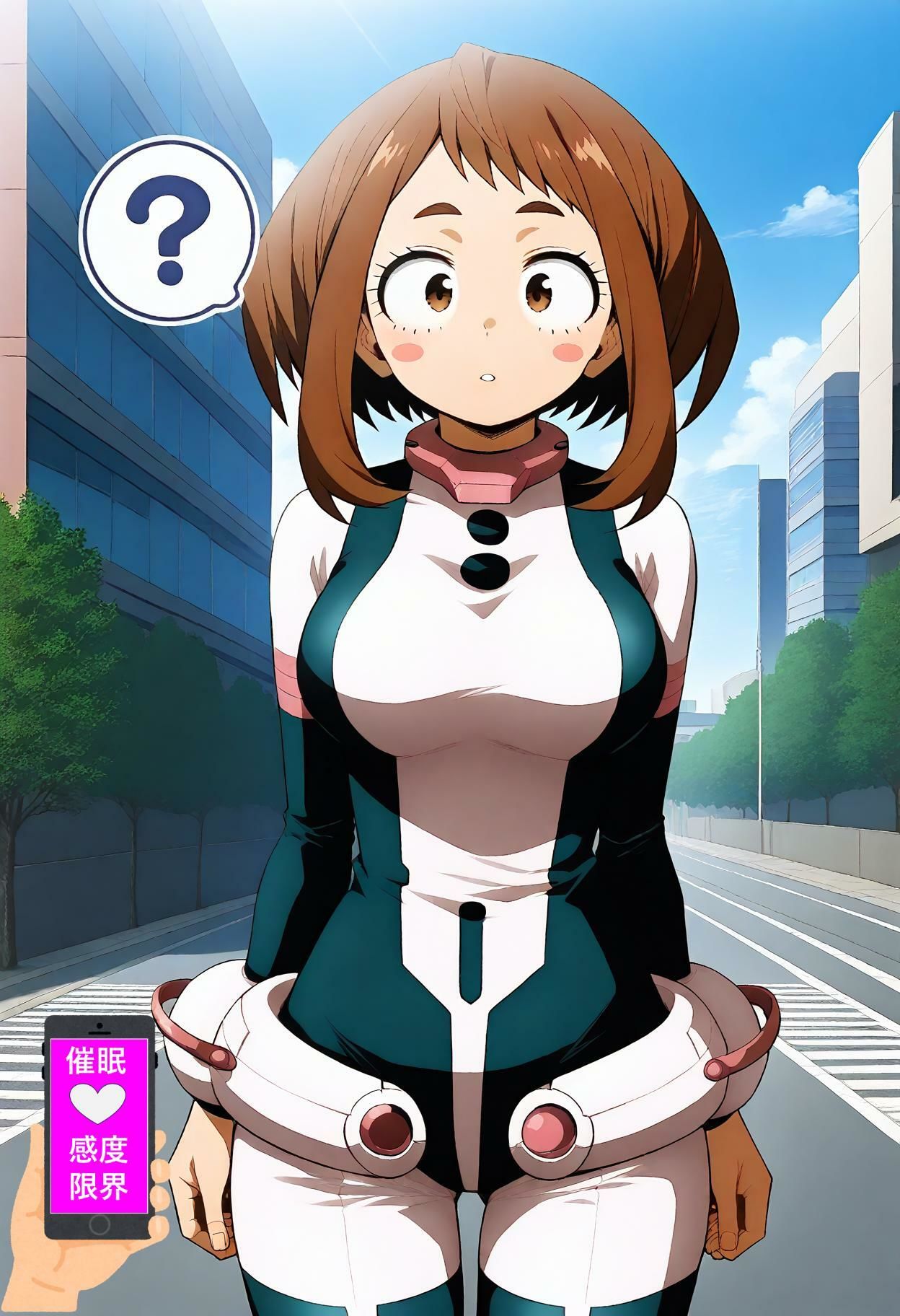 サンプル画像1:ヒロピンAI全集参2_ヒロアカ・麗日お茶子(hiropinai_3/5) [d_468454]