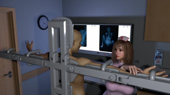 サンプル画像3:搾精病淫2 勃起持続薬を飲まされたち○ぽの検査入院編（全編モーションキャプチャーアニメーション）(ZENmocap) [d_468458]