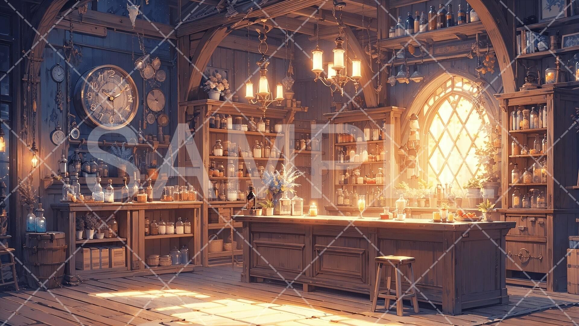 サンプル画像1:【背景素材集】TRPG・ADV向け素材（10セット分:30枚）［003］(テラシュールウェア) [d_468581]